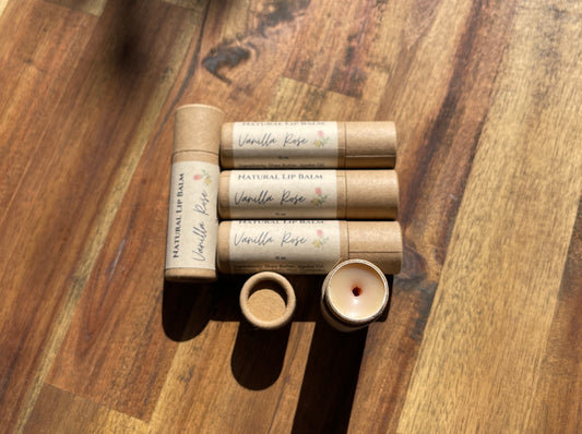 Lip Balm - Vanilla Rose